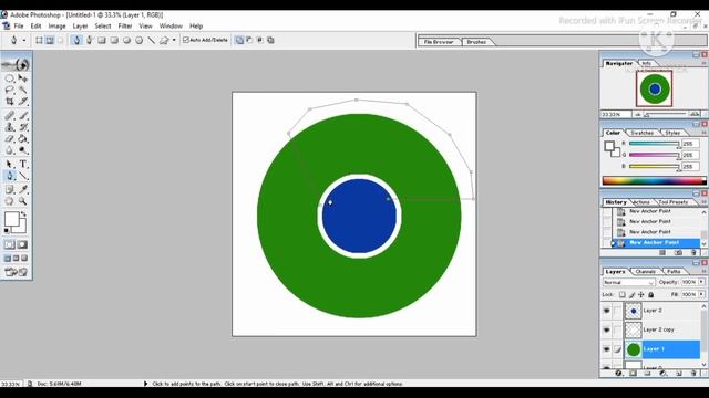 How to make Chrome Logo in Photoshop | Photoshop में Chrome Logo कैसे बनाए | смотреть онлайн