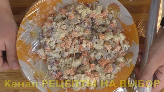 Когда быстро нужно приготовить салат, готовлю салат из цветной капусты. смотреть онлайн