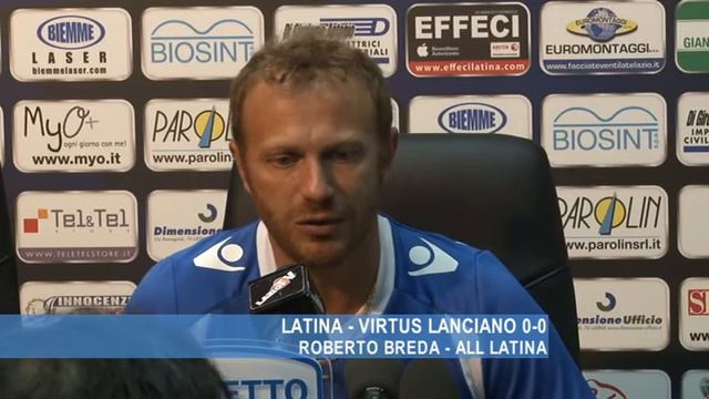 Latina - Virtus Lanciano 0-0 - Roberto Breda смотреть онлайн