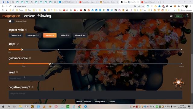 Mage Space Подробный обзор. Stable diffusion онлайн НЕ Colab смотреть онлайн