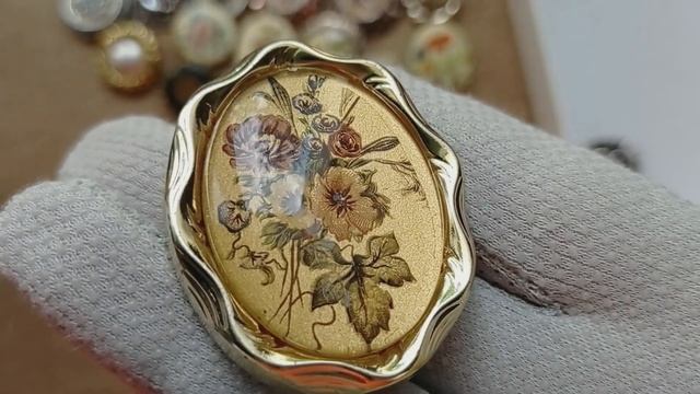 Распаковка №7 Шарфклипы и дрессклипы интересные находки! Серебро филигрань смотреть онлайн