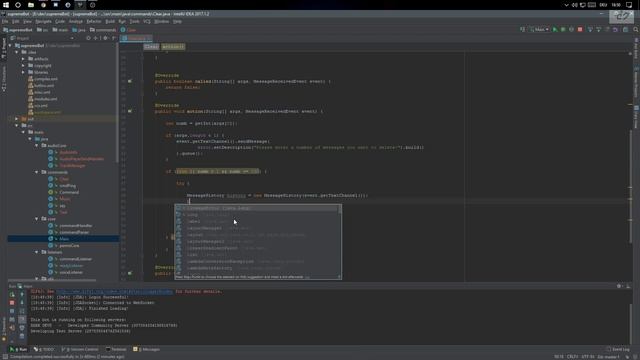 [OUTDATED] JDA Discord Bot Programmieren ? #07 - Chat Clear Command ? Tutorial Deutsch (Java/JDA) смотреть онлайн