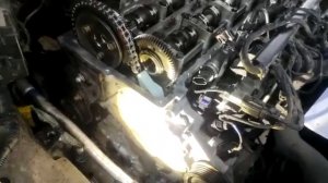 Hyundai Santa Fe замена цепи ГРМ