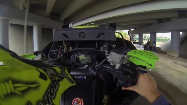 Yamaha grizzly 700 | Stunt смотреть онлайн