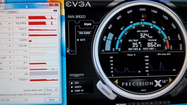 Zotac GTX 780 AMP Fan 0 RPM смотреть онлайн