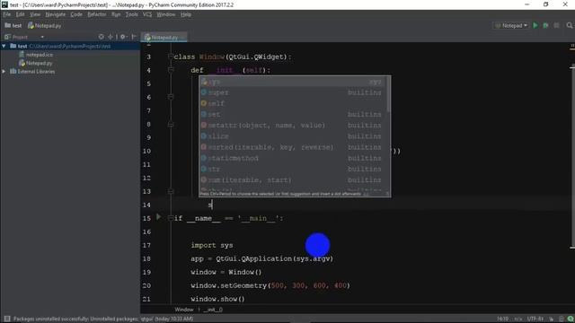 Notepad Programming with Python 3 and PyQt4 смотреть онлайн