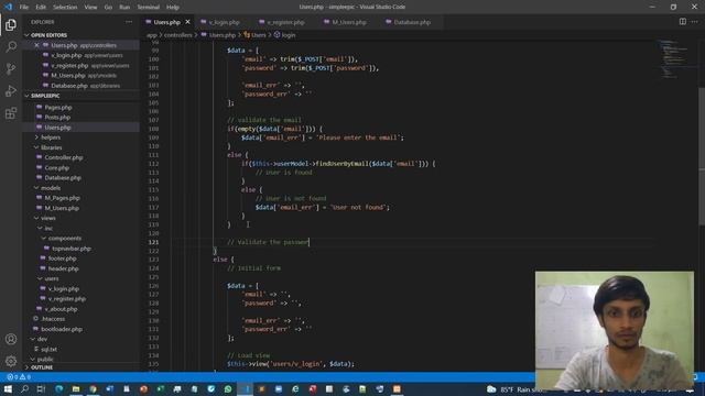 PHP MVC Framework - #18 - Building a Social Network - Login form validations смотреть онлайн