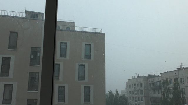 Таймлапс дождя и дождевых облаков в Санкт-Петербурге, 2023 год смотреть онлайн