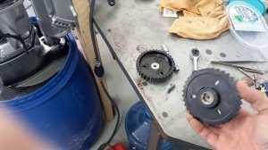 Модернизация шестерни грм., плм хонда 20.