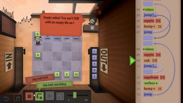 Human Resource Machine - 36 (Size & Speed Challenge) смотреть онлайн