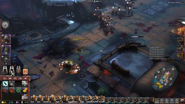 Space Marines vs Eldar - No Limit Mod - Massive Battle - Warhammer 40K Dawn Of War 3 смотреть онлайн
