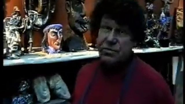 Sculptor Vladimir LEMPORT. 