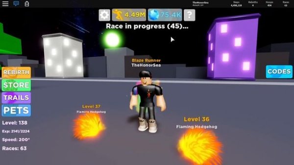 ROBLOX LEGENDS OF SPEED LEVEL HACK/GLITCH [WORKING]