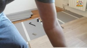 Ламинат на старый пол. Поэтапная укладка 4. По инструкции. DIY & DACHA Серия 244