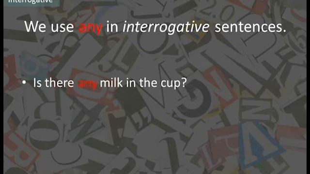 Some and Any. Basic Introduction смотреть онлайн