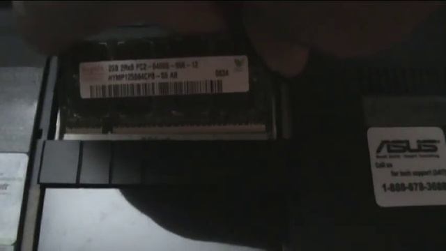 ASUS Eee PC 1201n upgrade to 4GB , test in BIOS and Windows 7 смотреть онлайн