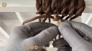 Как удлинить, увеличить, соединить нить  или шнур макраме если не хватило длины веревки