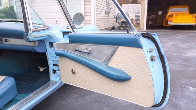 1957 Ford Thunderbird For Sale~Robin Egg Blue~2 Tops~Power Brakes~Ready 2 Go! смотреть онлайн