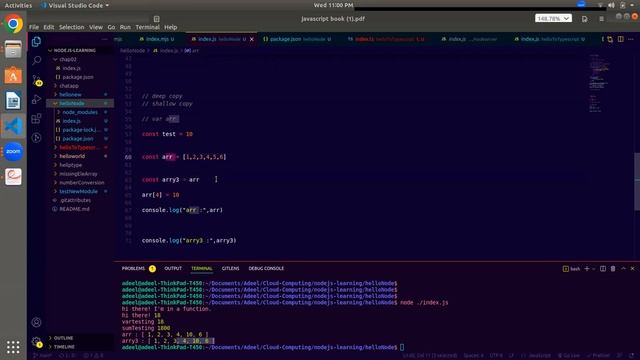 JavaScript Shallow/Deep Copy смотреть онлайн