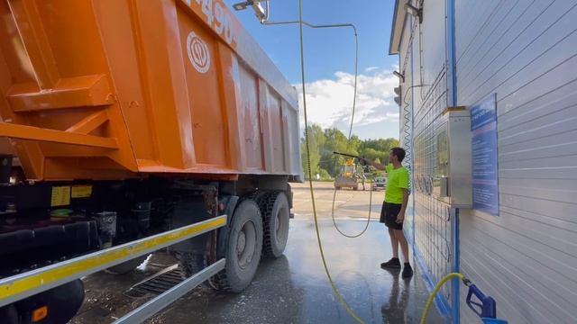Сколько стоит помыть самосвал MAN на мойке самообслуживания смотреть онлайн