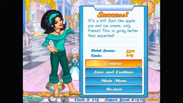 Cake Mania 3 - Gameplay Part 2 (Day 3 to 4) Le Boulangerie смотреть онлайн