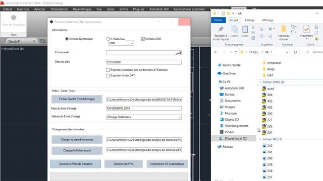 GEODAR : AUTOCAD plugin for automating the production of topographic plans смотреть онлайн