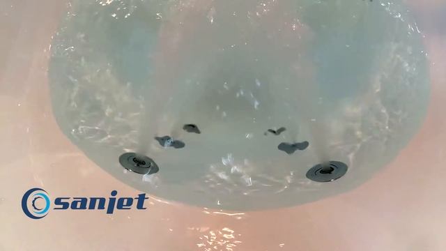 Работа спинного массажа SANJET. смотреть онлайн