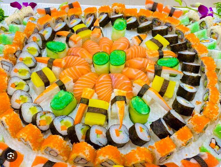 Good Food - Slicing Fish, Sashimi, Red Seabass, Porgy