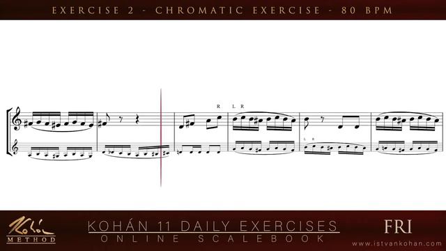 CLARINET SCALE BOOK [FRIDAY - 442] ・ KOHÁN 11 Daily Exercises Online Scale Book for Clarinet смотреть онлайн