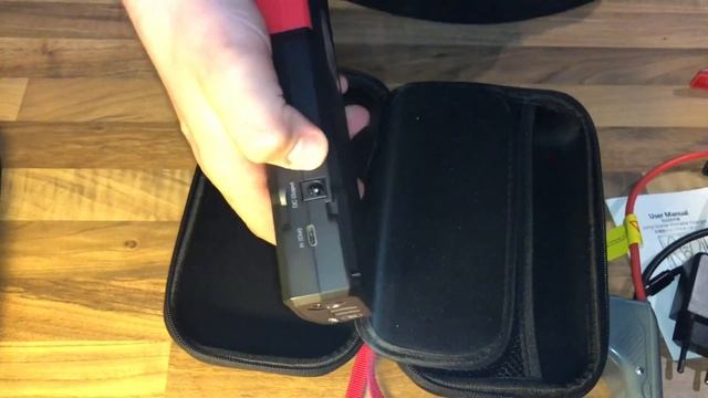 Oittm Car Jump Starter 15600mAh Power Car Battery Booster Portable Charger unboxing and instruction смотреть онлайн