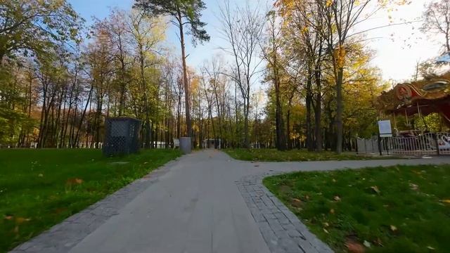 FPV полет Краски осени Воскресенск Городской Парк смотреть онлайн
