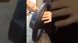 Как снять подушку безопасности с руля на Mazda CX 5