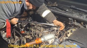 сборка ДВС BSE 1,6 VAG  WV. AUDI. ШКОДА. установка и запуск.