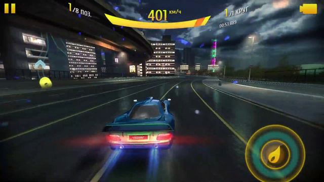 Asphalt 8--Mercedes-Benz CLK GTR AMG--Tokyo R.--Single tank смотреть онлайн