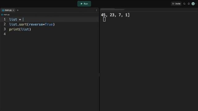 How to sort simple list in Python смотреть онлайн