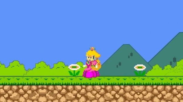 Evolution of Peach: Fat Princess Peach Super Sized in Maze Mayhem | Game Animation