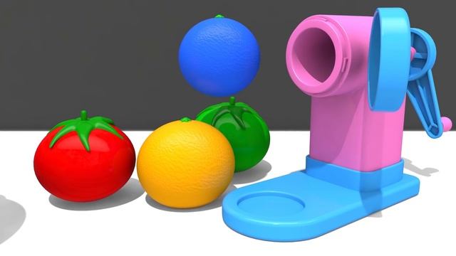 Learn Colors PACMAN VS Street Vehicle and Drop on Magic Liquids Farm Pretend Play for Kids смотреть онлайн