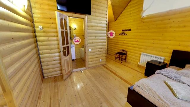 Гостинично-банный комплекс "Ляпота" в поселке Камыши-Хвощи смотреть онлайн