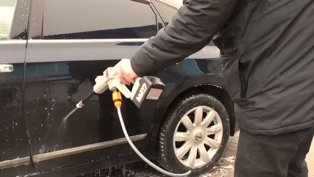 Новинка!! Недорогая аккумуляторная мойка Интерскол смотреть онлайн