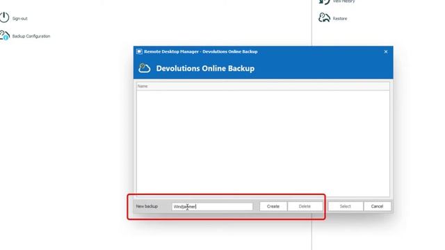 Step 3: Devolutions Online Backup - Getting Started with Remote Desktop Manager for Individuals смотреть онлайн
