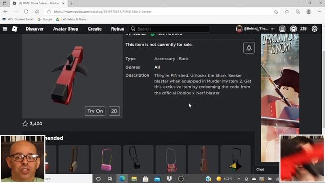 ROBLOX NERF MM2 SHARK SEEKER REVIEWS WITH GAMEPLAY FOOTAGE- PROS AND CONS смотреть онлайн