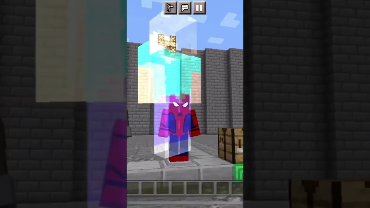 Топовый мод на Мстителей для мобильного Майнкрафта!