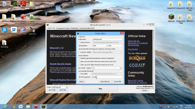 How To Allocate More RAM To Minecraft 1.10 (New Launcher) смотреть онлайн