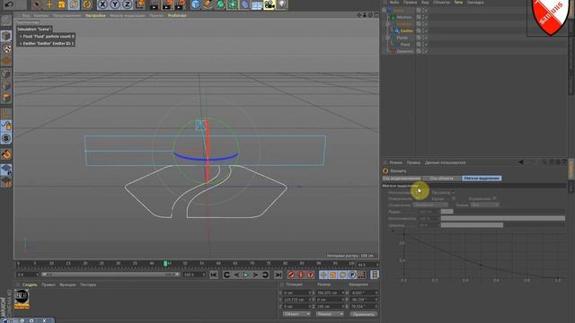 NextLimit RealFlow Cinema 4D - Эмитер изображения смотреть онлайн