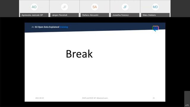 EU Open Data Explained training webinar – DCAT and DCAT-AP training Webinar 3: Advanced user смотреть онлайн