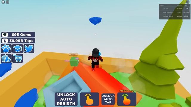 ДИКИЙ СИМУЛЯТОР КЛИКА В РОБЛОКС TAPPING SIMULATOR ӏ Roblox смотреть онлайн