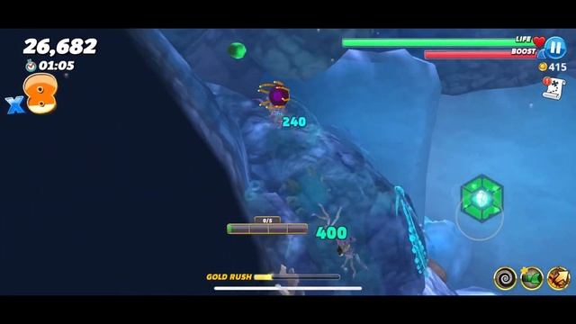 SPOT 6 CORA REEF DIFFERENCE! NOW - Hungry Shark World смотреть онлайн
