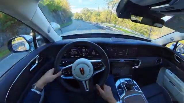 Hongqi E-HS9 Exclusive - POV Test Drive (Binaural Audio) смотреть онлайн