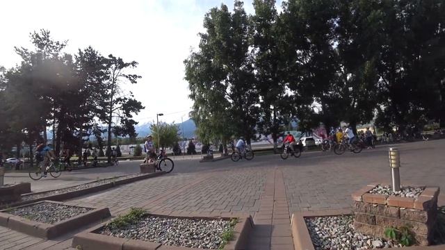 Велопробег 7 июля в Алматы. смотреть онлайн