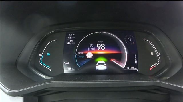 2020 Renault Clio E-Tech hybrid: acceleration 0 -160+ kmh смотреть онлайн